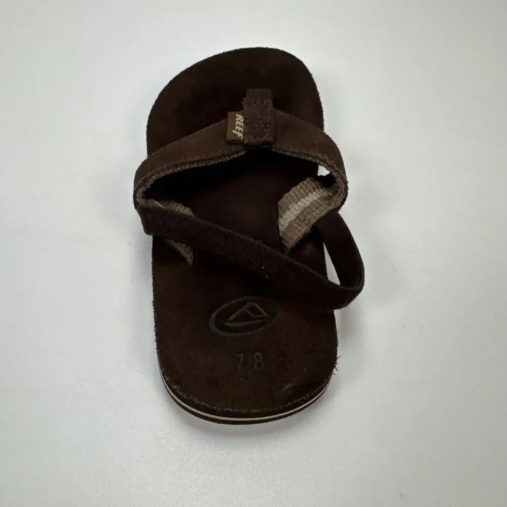 Reef Toddler Brown Flip Flop Sandles Sz 7/8